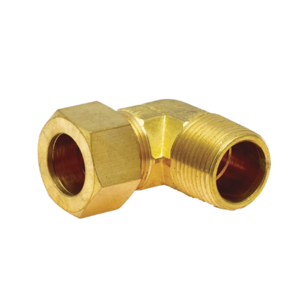 CONNECTOR MALE 1/8 X 1/8||Male Compression Connector 90°