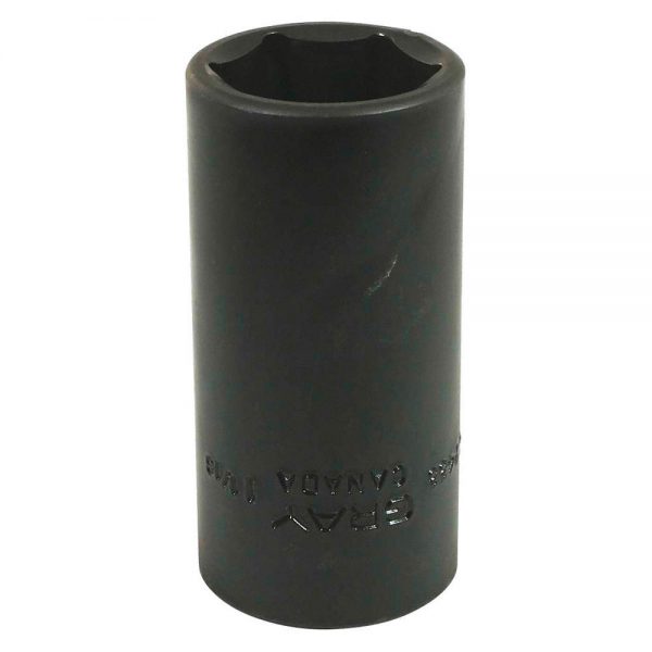 SOCKET 1-1/16" X 1/2"DR 6PT