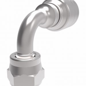 1ZA16FRB16 Eaton Aeroquip 6-Spiral Female ORS Swivel 90° Elbow TTC Crimp Fitting  1 7/16-12