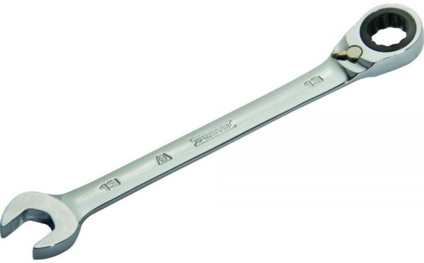 D076113 Dynamic Tools Reversible Combination Ratcheting Wrench, 13MM