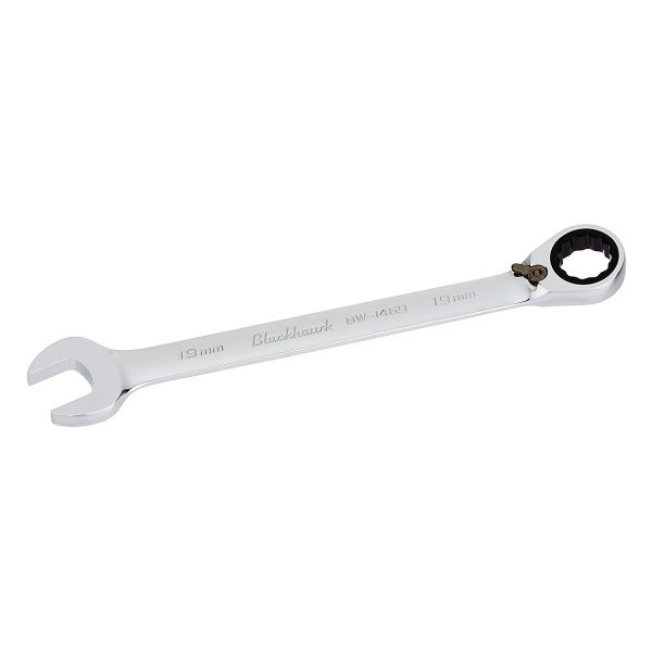 D076119 Dynamic Tools 19mm Reversible Combination Ratcheting Wrench