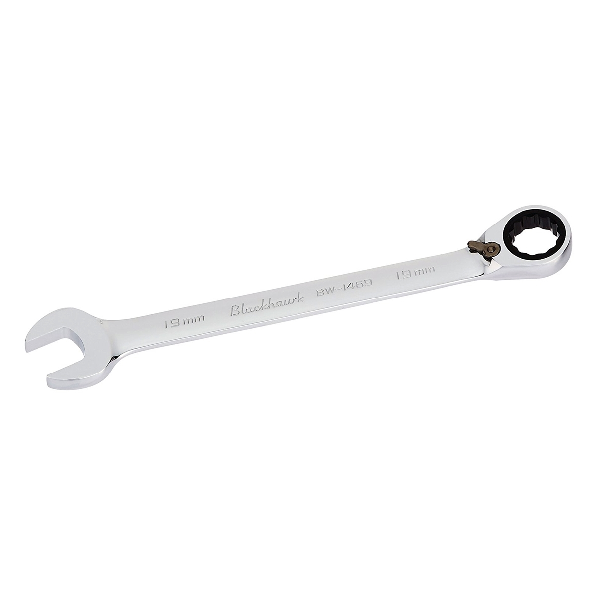 D076119 Dynamic Tools 19mm Reversible Combination Ratcheting Wrench