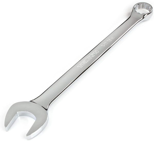 D074352 Dynamic Tools 12 Point Combination Wrench, 1-11/16", Satin Finish