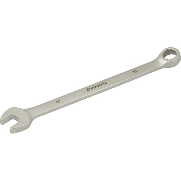 D074410 Dynamic Tools 12 Point Combination Wrench, 10MM, Satin Finish
