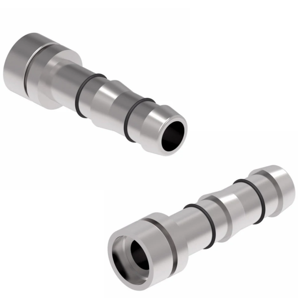 E-Z Clip System by Danfoss | Lifesaver Braze Nipple | A/C Refrigeration Fitting | -10 Hose Size | Steel