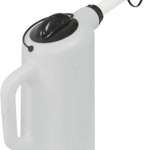 LIS19702 Lisle Dispenser with Lid and Cap - 8 Quart Capacity,White
