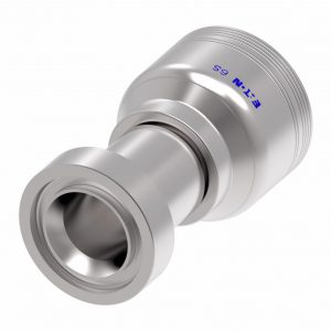6S16CT16 6 Wire 6S CAT Flange Crimp Fitting (CT) - Straight