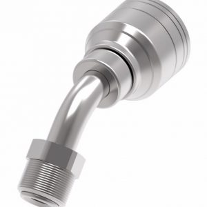 45 DEG MALE INV CRIMP FITTING