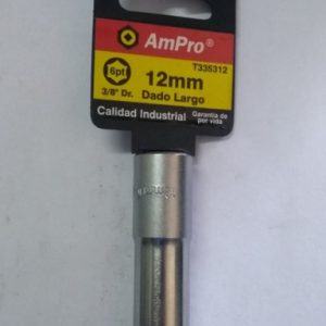 SOCKET 3/8" DR X 12MM 6PT