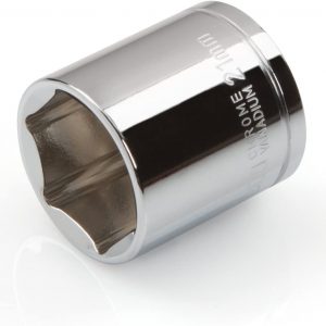 SOCKET 3/8" DR X 21MM 6PT