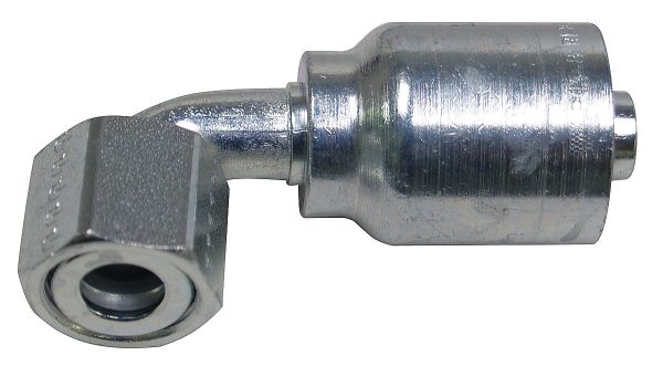 1J943-08-08 - Parker Fitting 1/2"" Hose X 1/2"" Female Seal-Lok - Swivel - 90° Elbow - Short Drop /O-Ring