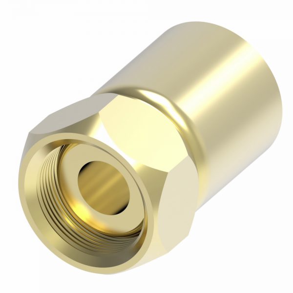 3/8 BRASS HOSE END