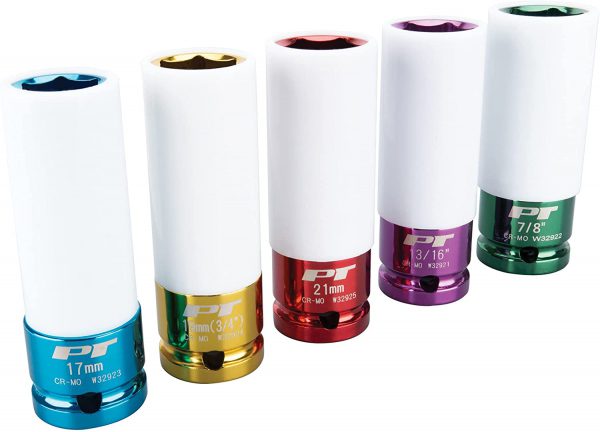 IMPACT SOCKET 5PC WHEEL