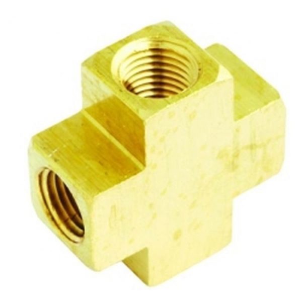 FEMALE CROSS 1/4" NPT