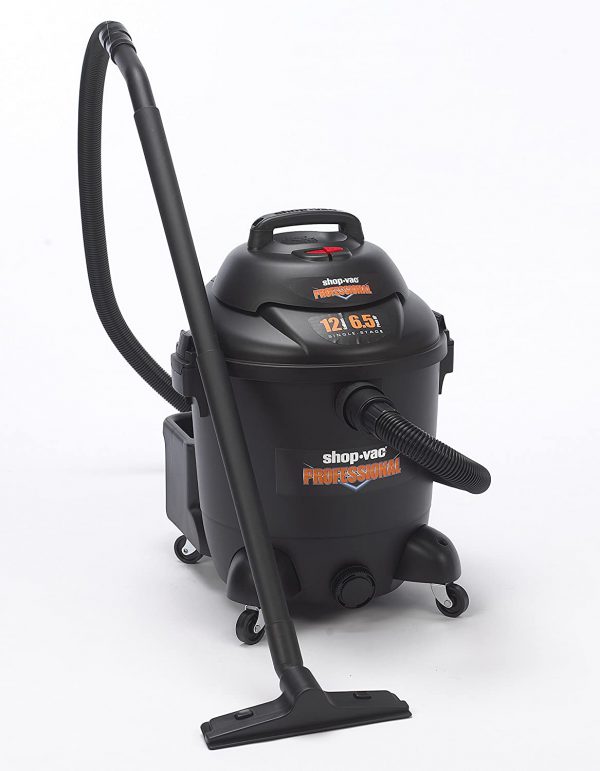 9621210 Shop-Vac Professional Commercial Duty Vacuum - 12 Gallon Capacity