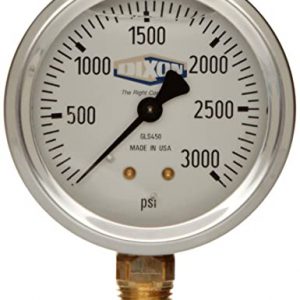 S/S LIQUID FILL GAUGE