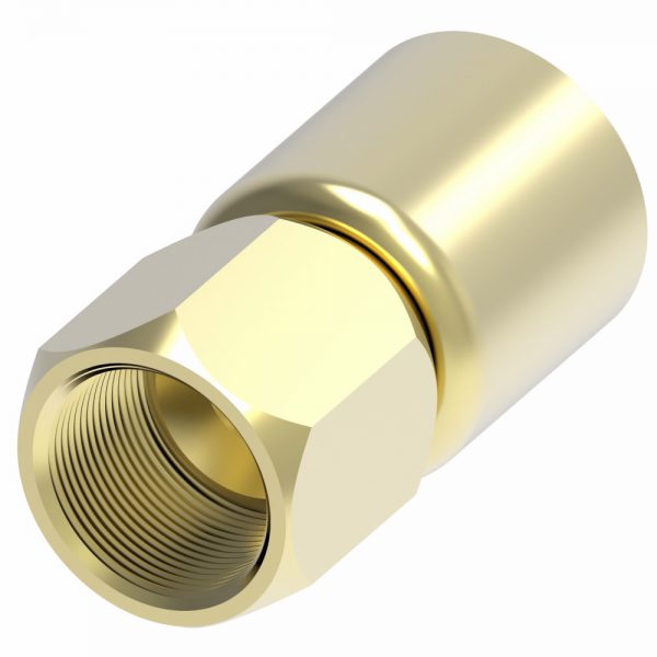 BRASS HOSE END