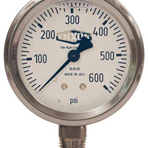 S/S LIQUID FILL GAUGE
