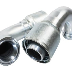 4039-2020 JB40C6190 Series 5.51 Inch (in) Overall Length (A) SAE Code 61 Flange 90 Degree Elbow