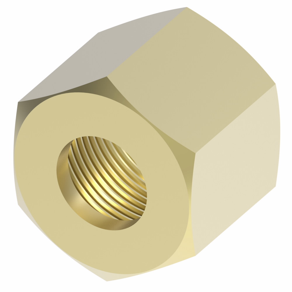 61X3 by Danfoss | Compression Fitting | Nut | 3/16" Tube OD | Brass
61X3 by Danfoss | Compression Fitting | Nut | 3/16" Tube OD | Brass