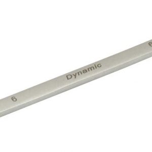 D074406 Dynamic Tools 12 Point Combination Wrench, 6MM, Satin Finish