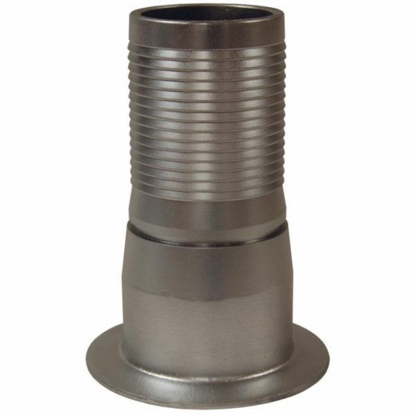 4" TURN BACK NIPPLE PLATED S/STEEL