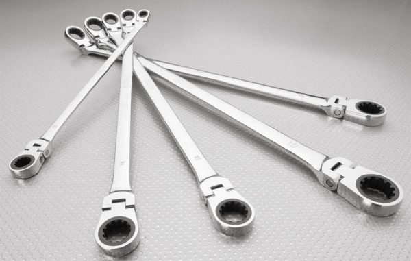 RATCHETING WRENCH SET 5PC