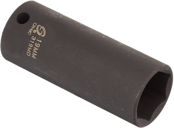 SOCKET 19MM 3/8" DR