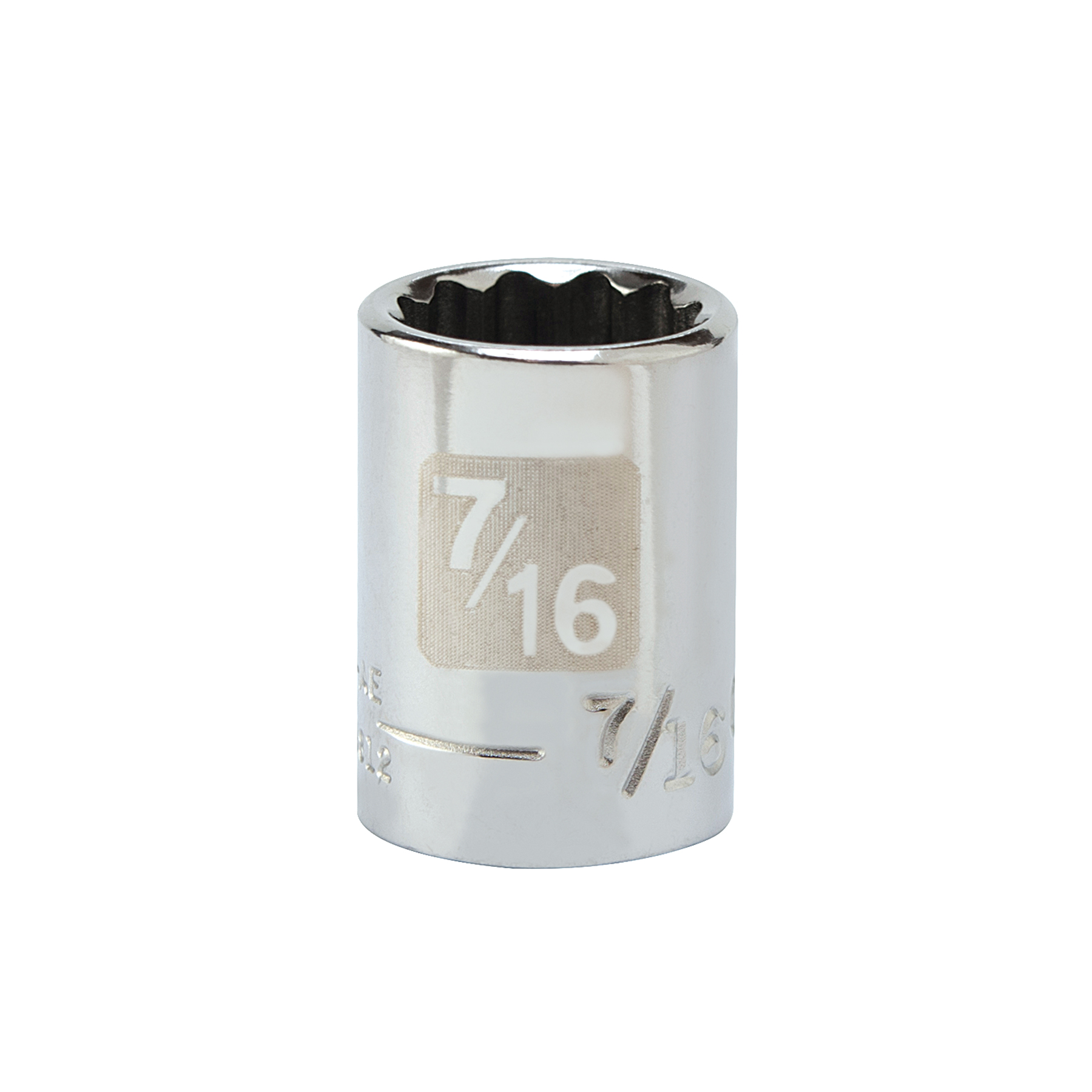 SOCKET  7/16"  1/4"DR