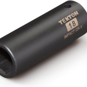 SOCKET 18MM X 1/2" DR 6PT