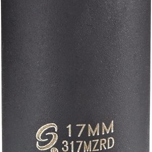 SOCKET 3/8" DR 17MM 12PT