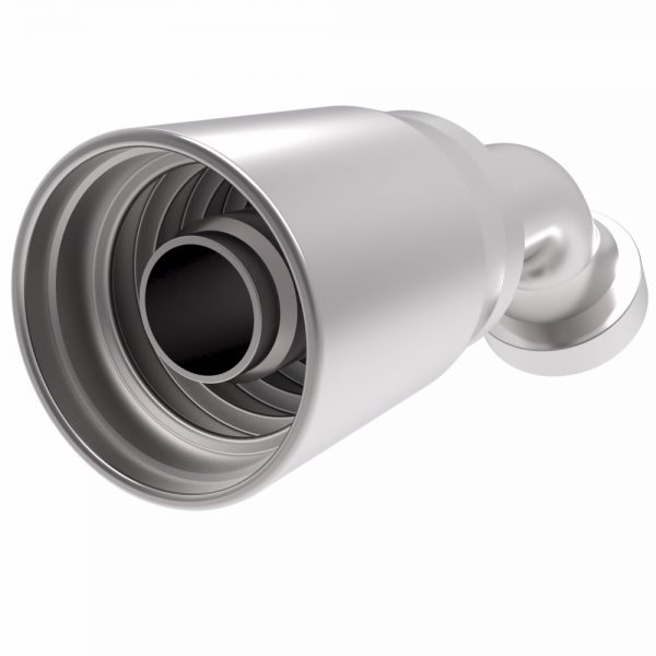1E16FLA16 Eaton Aeroquip 4-Spiral Flange 45° Elbow TTC Crimp Fitting