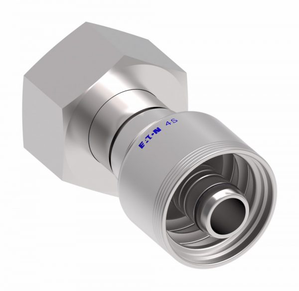 4 Wire 4S Male DKO/DIN 24° Seat Swivel DKO (Heavy) Crimp Fitting (DS) - Straight