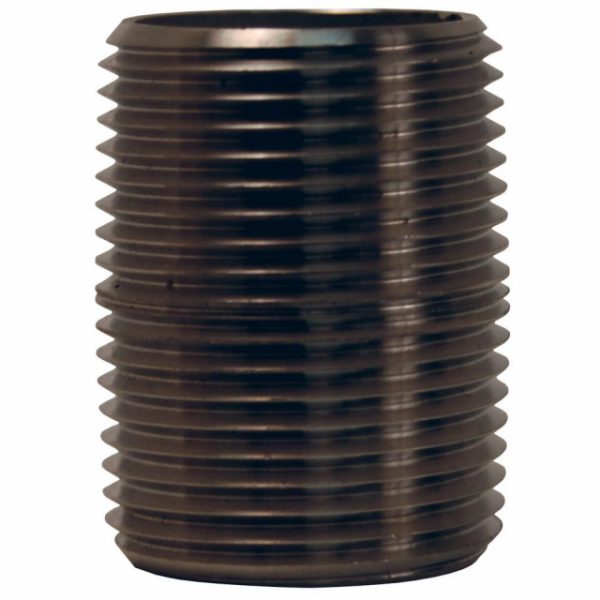 CN100SS Dixon Valve 316 Stainless Steel Close Nipple - 1" Male NPT - 1-1/2" Overall Length