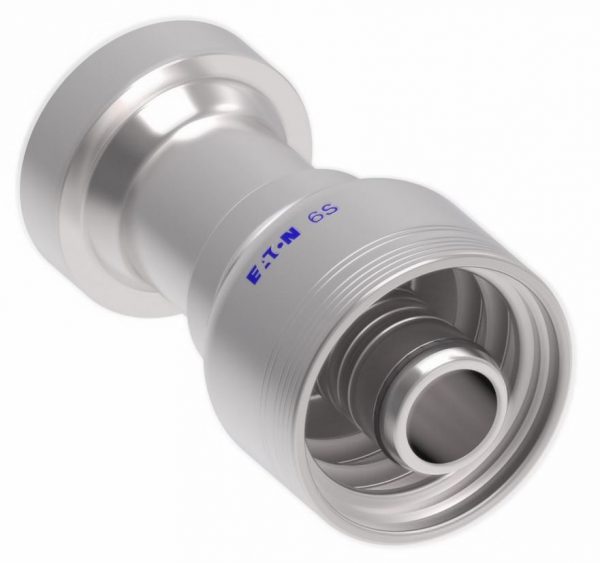6S20CT16 6 Wire 6S CAT Flange Crimp Fitting (CT) - Straight