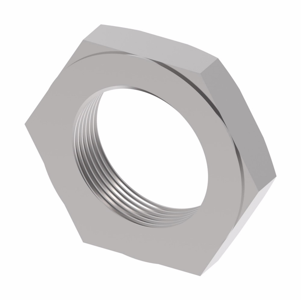 C5105X6 Carbon Steel SAE 37-Degree JIC Flare-Twin Fitting, Nut, 3/8" Tube OD