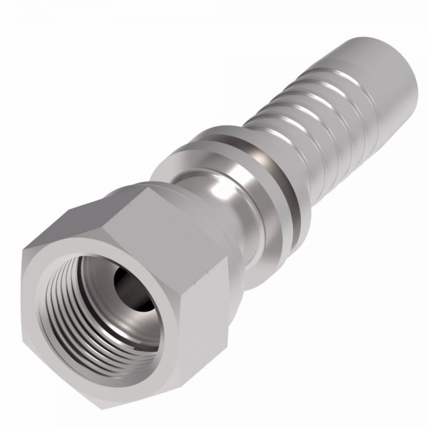 24211-08-06TZF Eaton 2-Piece Crimp Hose Fittings ORFS Female Flat Seat