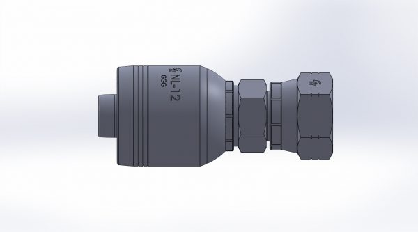 FITTING 5/8" HOSE TO 3/4" JIC