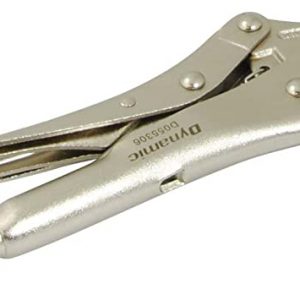 D055306 Dynamic Tools Locking Pliers with Straight Jaws, 7"