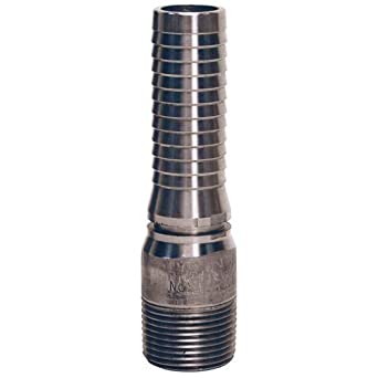 3" 316SS CRIMP STYLE COMBO NIPPLE MALE NPT